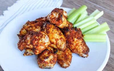 BBQ Baked Chicken Wings for Football Tailgates and Holiday Parties