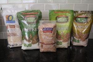 packages of grains