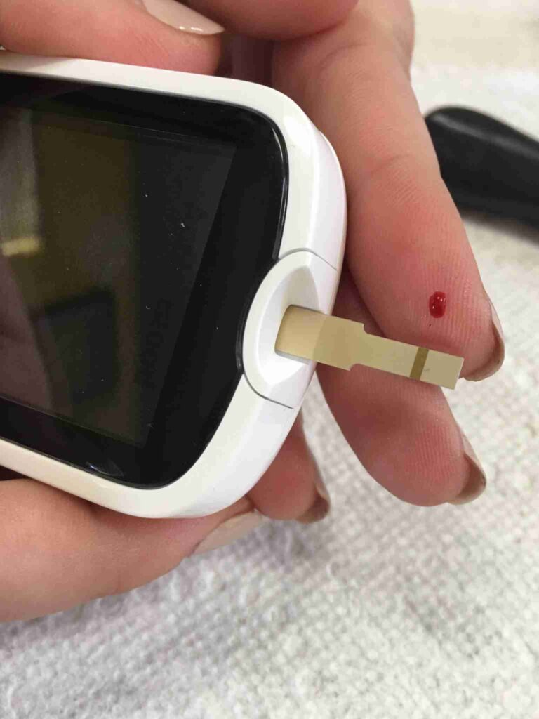 test blood sugar