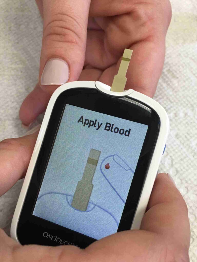 test blood sugar