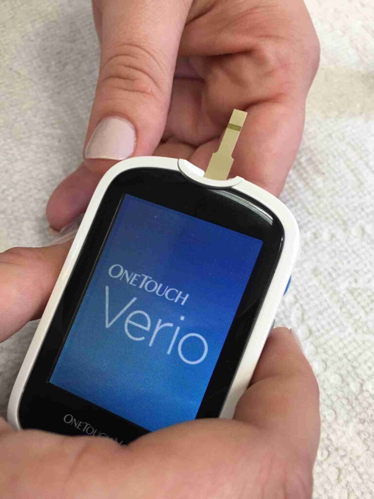 test blood sugar
