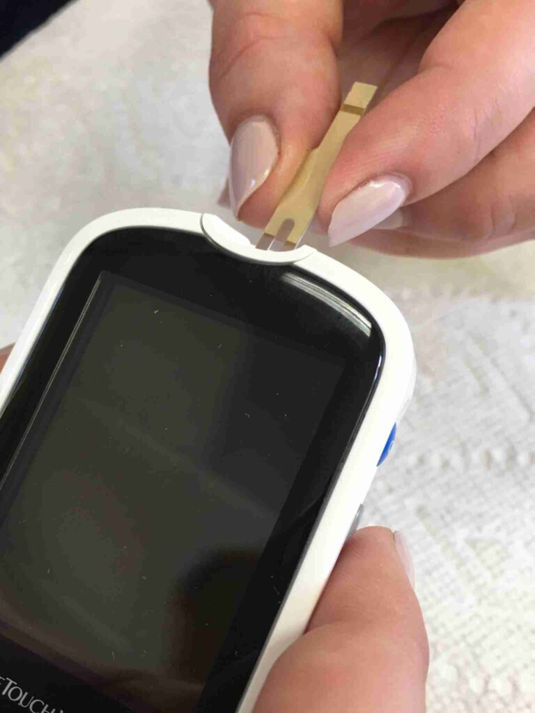 test blood sugar