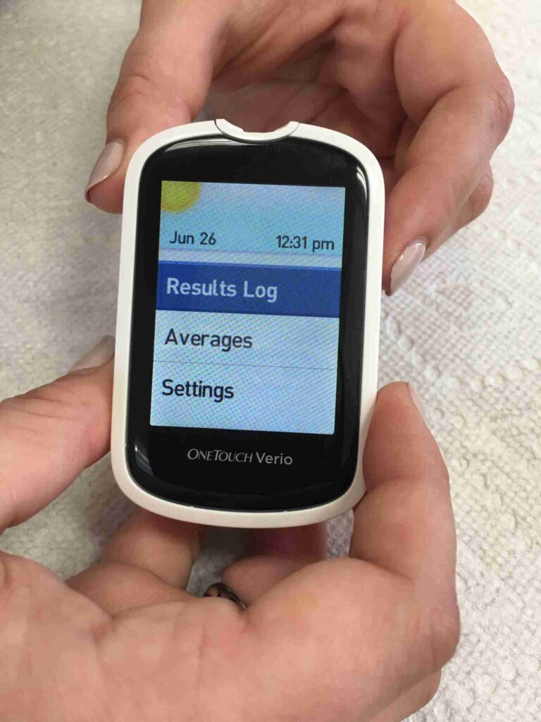 test blood sugar