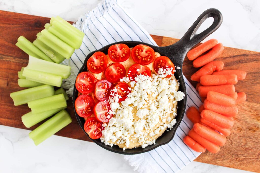 baked hummus