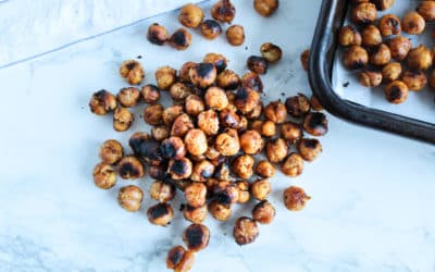Roasted Chickpeas Snack for Hiking and Camping