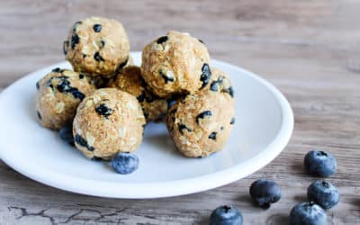 Blueberry Muffin Energy Bites