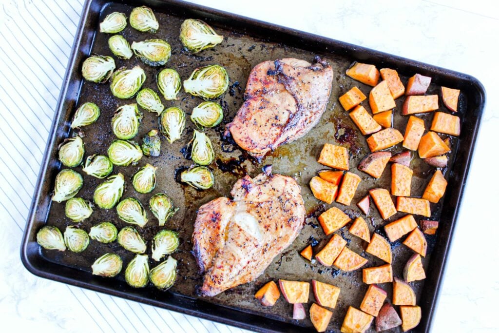 balsamic chicken and veggies