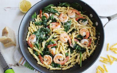 Easy Gemelli Pasta with Shrimp and Lemon Recipe