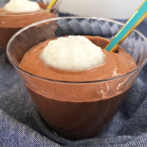 vegan chocolate pudding