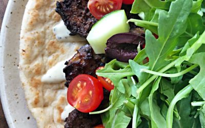 Lamb Gyros using ground lamb or chicken