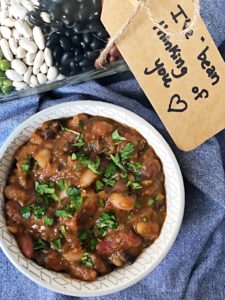 vegetarian 5 bean soup