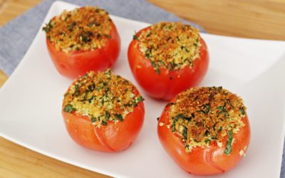 Roasted Tomatoes with Parmesan