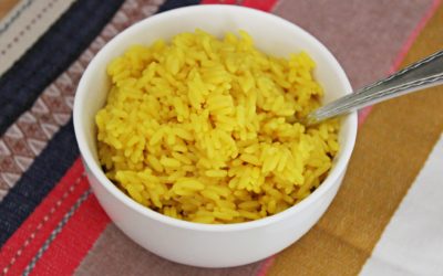 This Turmeric Rice Recipe helps fight inflammation