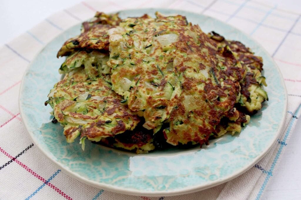 Diabetes Management zucchini hash browns