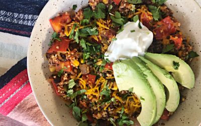 Easy One Pot Mexican Quinoa Makes Dinner a Snap