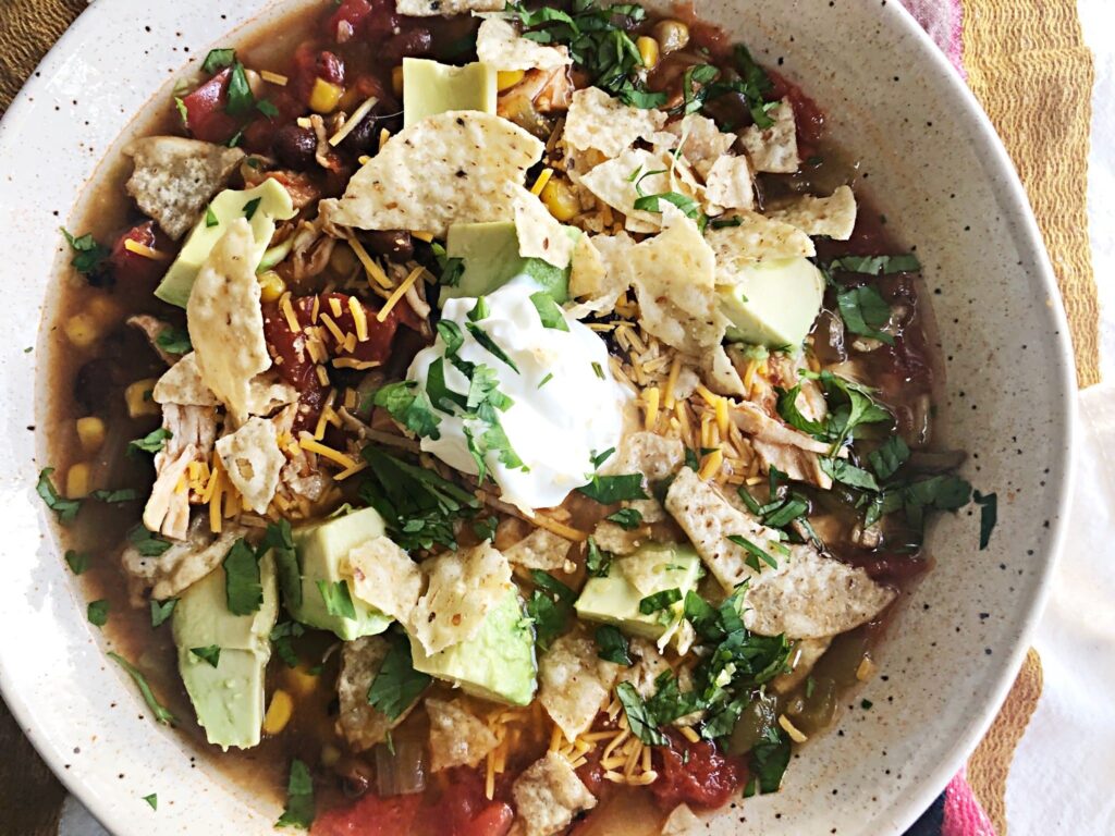 Chicken Enchilada Soup
