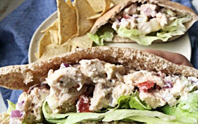 Easy Rotisserie Chicken Salad for your Meal Prep Lunch