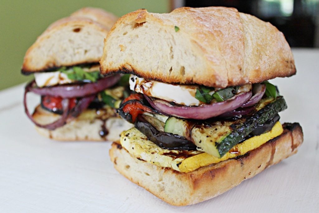 Grilled Veggie Sandwich pcos diet plan vegetarian