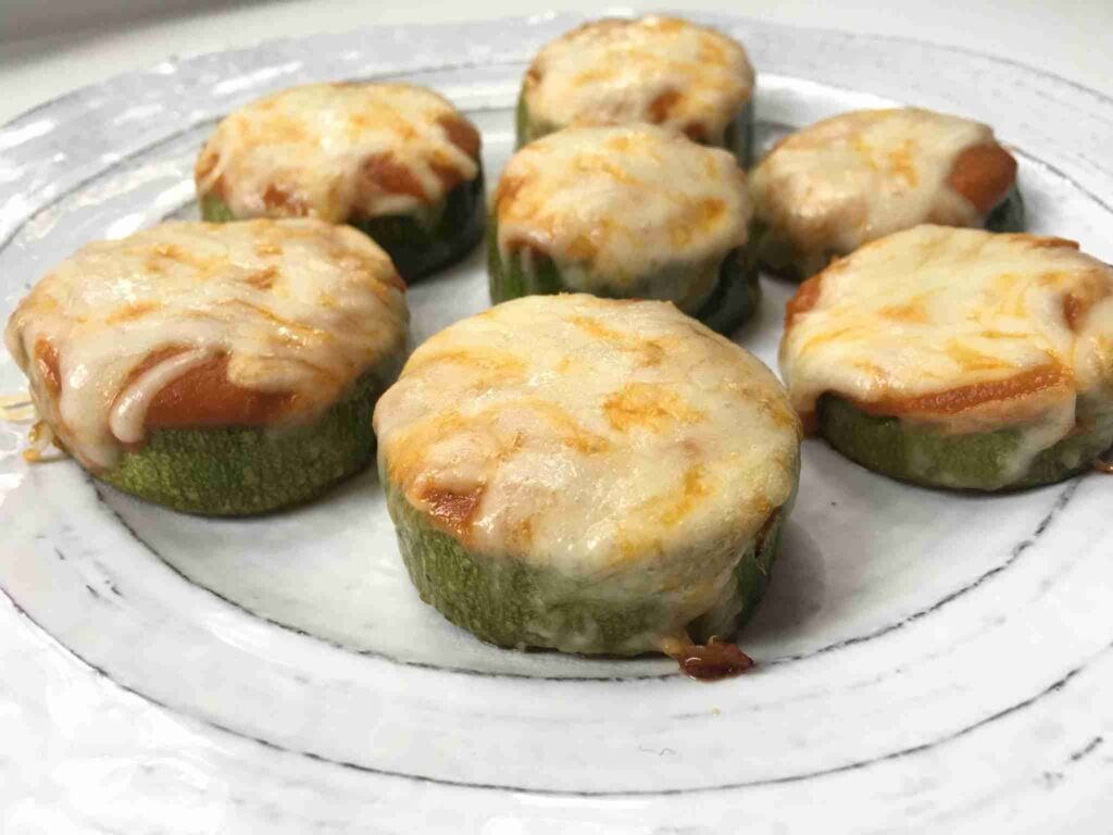Zucchini Pizza Bites