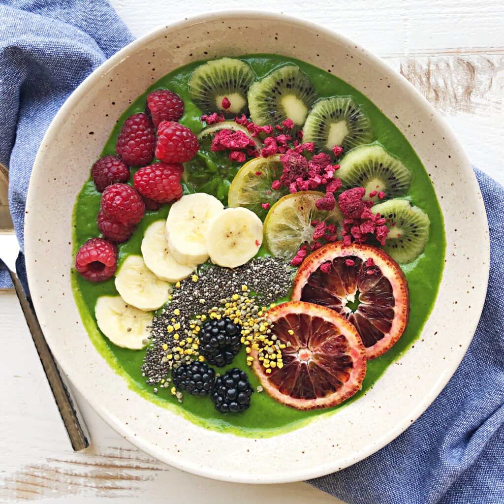Green smoothie hemp