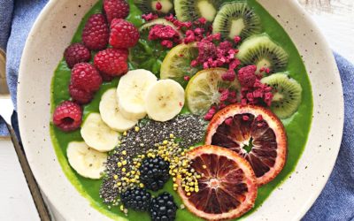 Green Smoothie with Hemp Protein