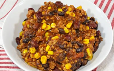 Turkey Chili with Beans