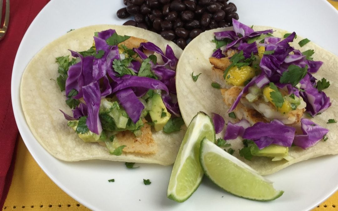 Fish Tacos With Mango Salsa