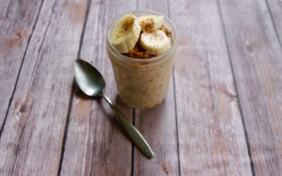 Peanut Butter Banana Overnight Oats