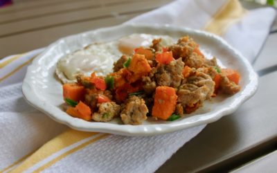 Easy Low FODMAP Breakfast Sweet Potato Hash