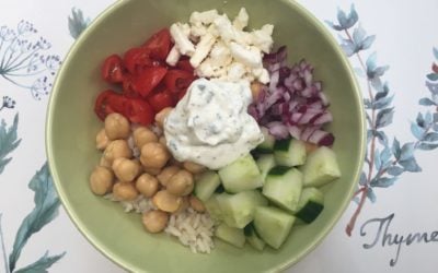 Vegetarian Greek Bowl