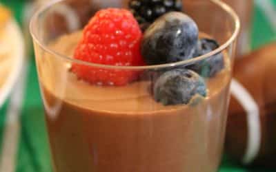 Chocolate Greek Yogurt Mousse for your next gathering