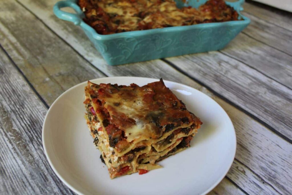 Gluten Free Veggie Lasagna