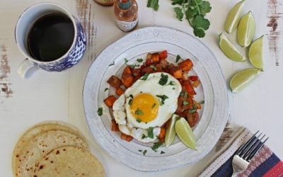 Vegetarian Sweet Potato Hash is so savory you won’t miss the meat