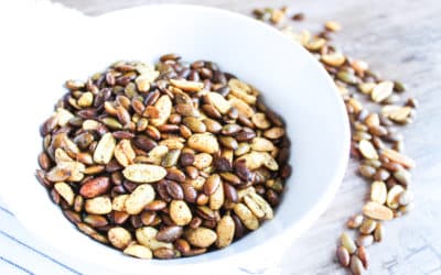 Healthy Peanut & Pepitas Trail Mix For Hiking and Camping