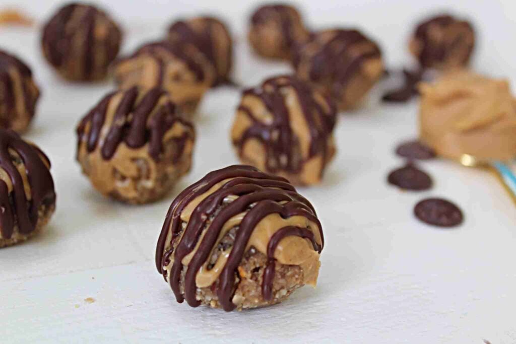 Chocolate Peanut Butter Cookie Bites to avoid diet mistakes