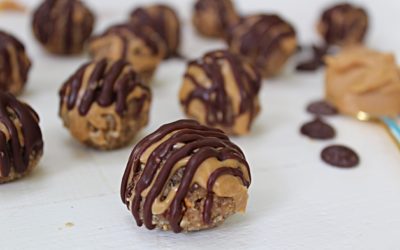 Chocolate Peanut Butter Cookie Bites will remind you of girl scout cookies