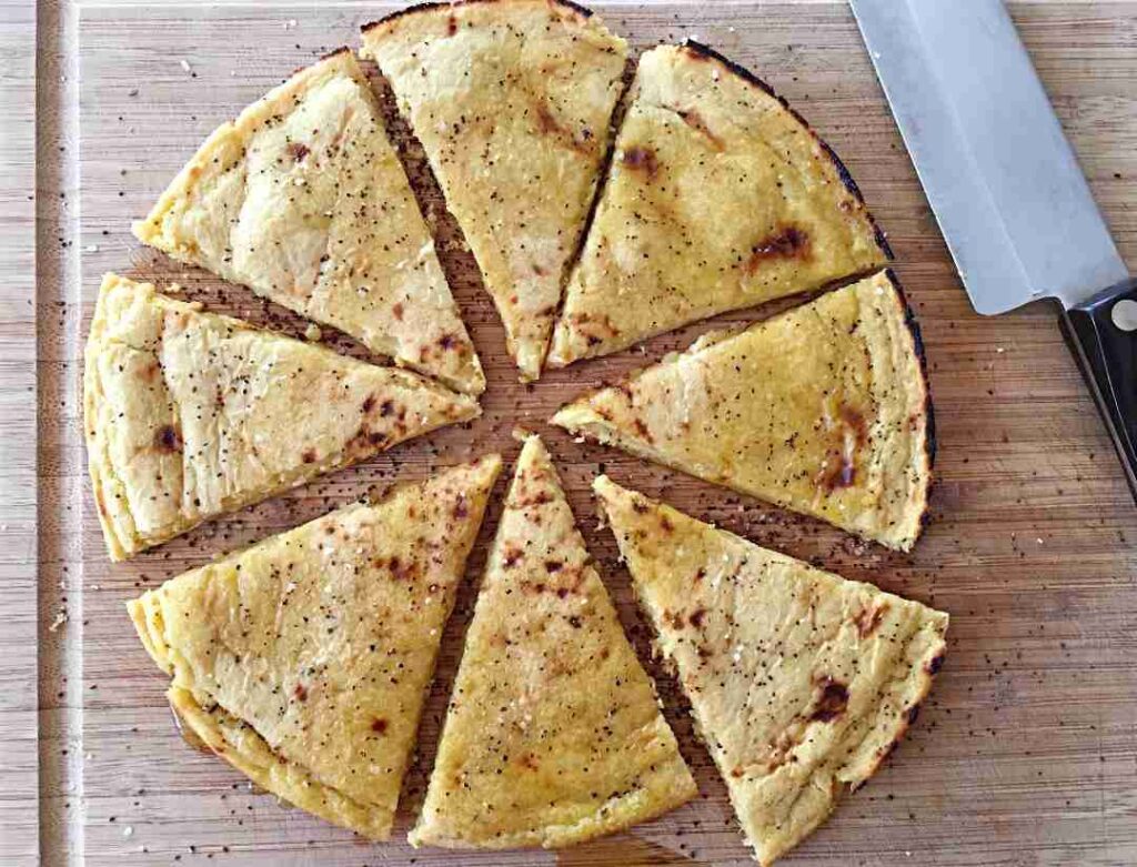 Socca recipe (chickpea flatbread)