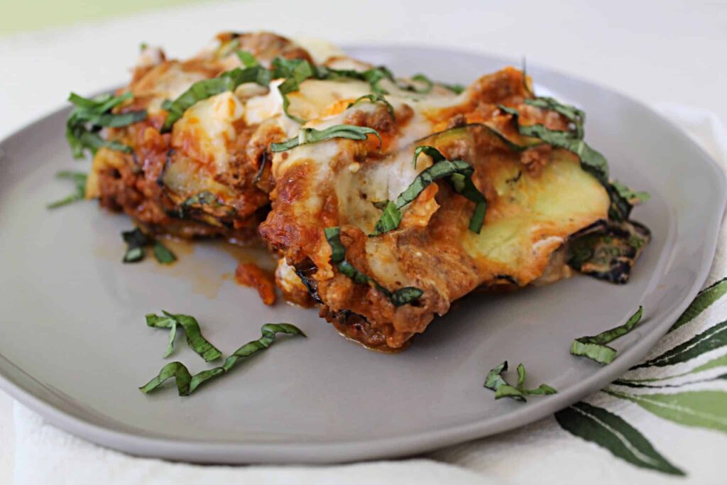 grilled vegetable lasagna