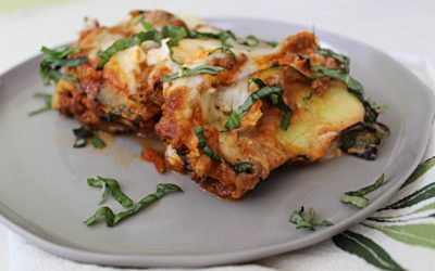 Our Grilled Vegetable Lasagna is Diabetes Friendly and Gluten-free
