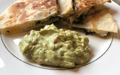 Cilantro Lime Chicken Quesadillas