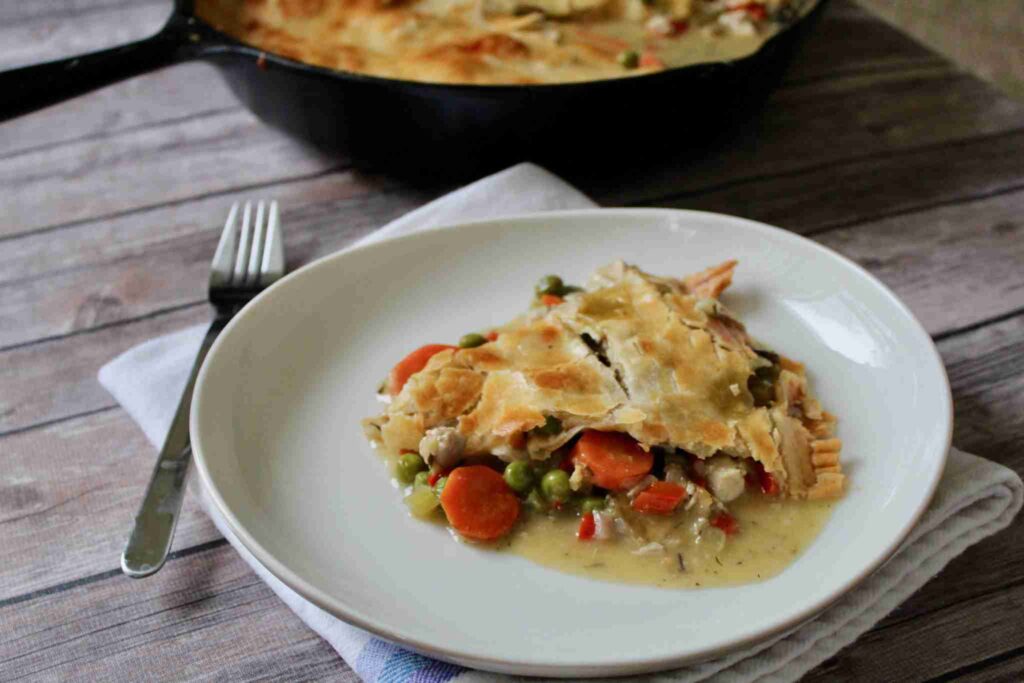 Skillet Chicken Pot Pie