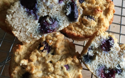 Blueberry Coconut Muffins