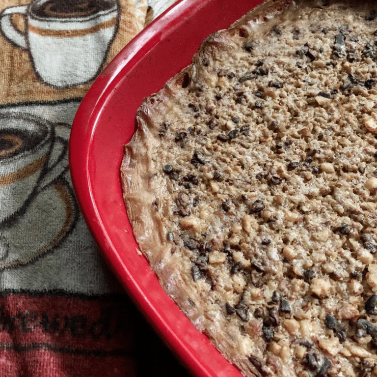 Baked Almond Chocolate Oatmeal for Breakfast or a Snack | Rebecca ...