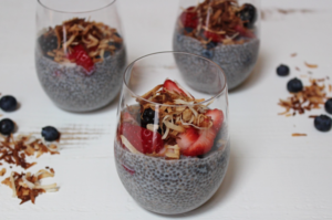 diabetes friendly chia seed pudding