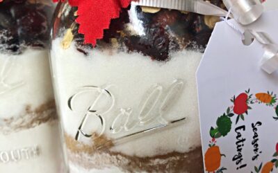 Pumpkin Cranberry Bread Mason Jar Mix