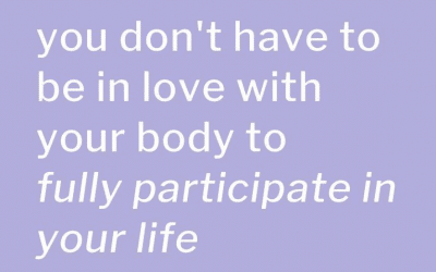 Positive Body Image vs Body Positivity