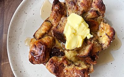 Baked French Toast for an Easy Meal Prep Breakfast