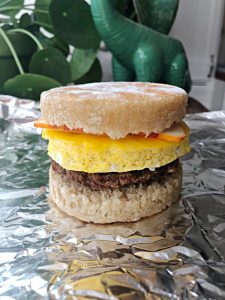 healthy breakfast sandwich meal prep