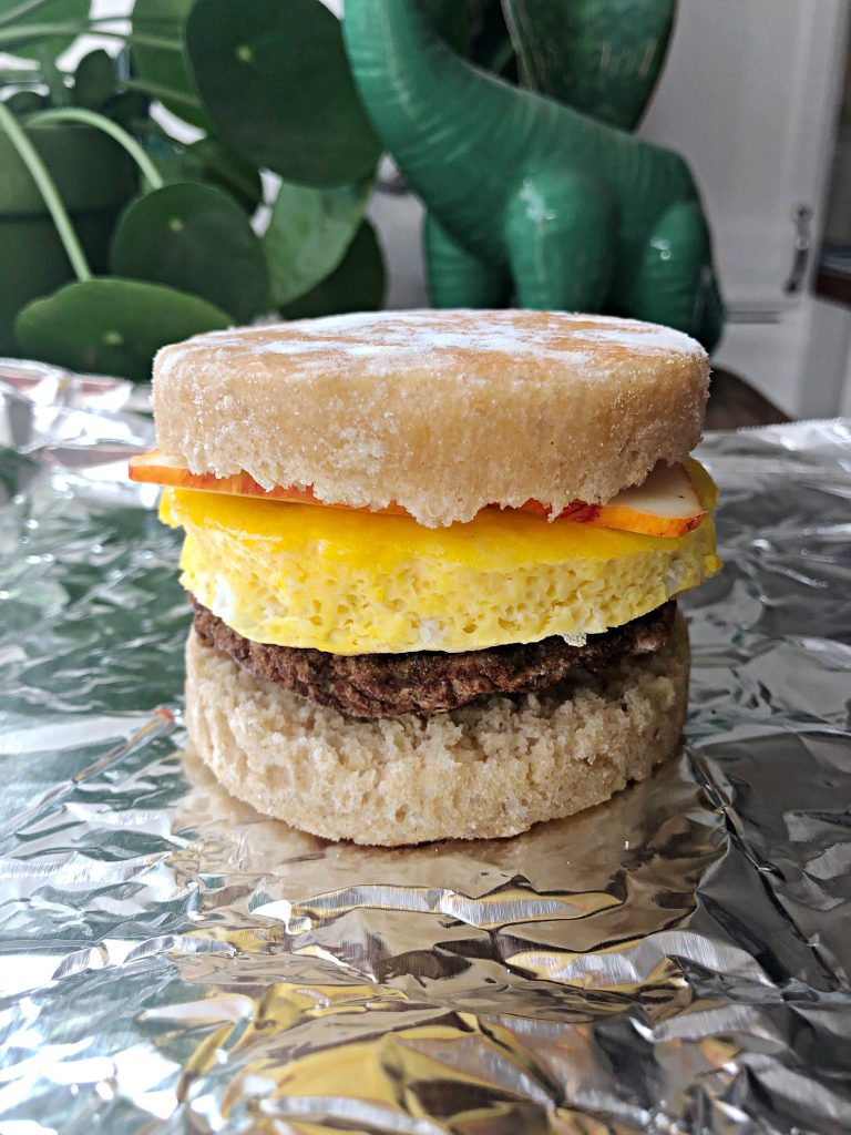 healthy breakfast sandwich meal prep
