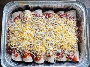 black bean enchiladas vegetarian freezer meals